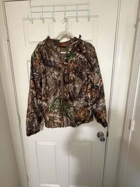 Rustic Ridge Realtree Edge Camo Waterproof Hunting Jacket